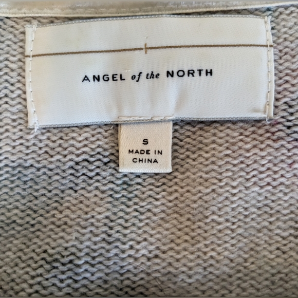 Angel of the North Anthropologie Winter Bouquet Cashmere Wool blend Sweater - Picture 7 of 7